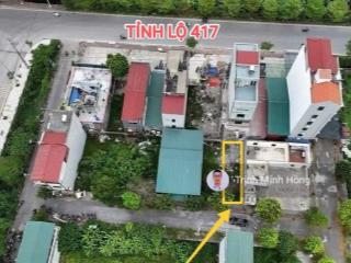 Bán 75m2 đất đấu giá phương đình, đan phượng. mặt tiền 5m ngày tỉnh lộ 417 rẽ vào. vị trí đẹp. sđcc