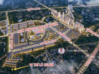 Bán 58.8m2 đất dịch vụ yên vĩnh ngay kđt hinode royal park. đường 11m. giá chỉ 7.4 tỷ chủ thu