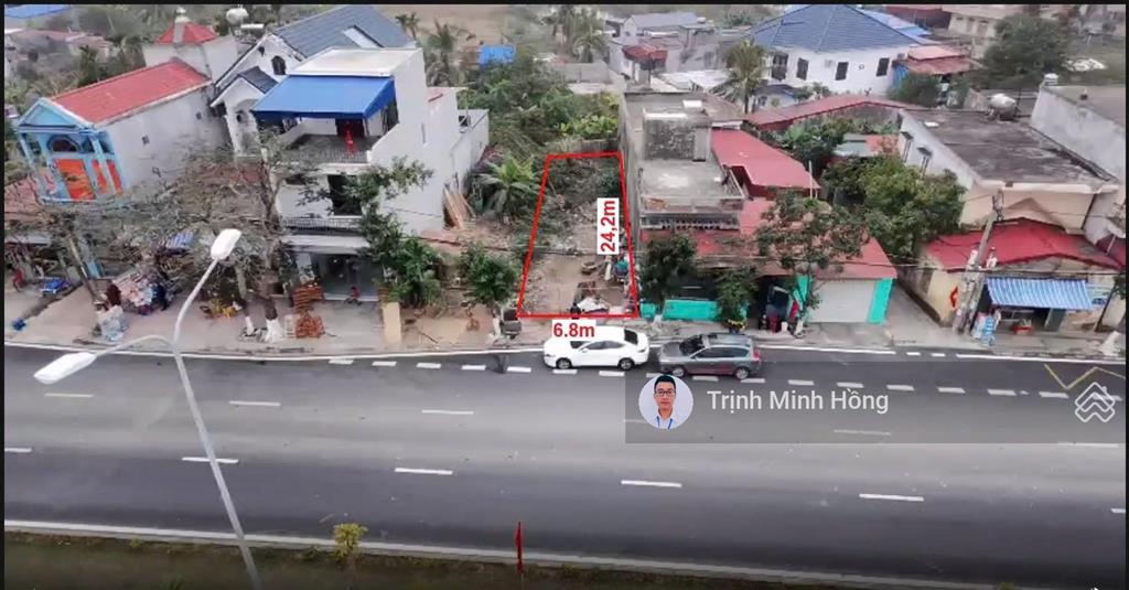 Bán 164.7m đất trục chính nguyễn hữu cầu, q. đồ sơn kinh doanh cực đỉnh. đường rộng 41m 6 làn xe.