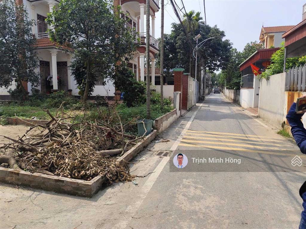 Bán 67.2m2 lô góc đất thổ cư thọ an, đan phượng. đường nhựa ô tô đỗ cửa. ô góc 2 mặt thoáng. sđcc