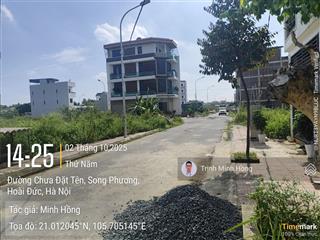 Hàng hiếm đất dịch vụ song phương chỉ gần 7.7 tỷ. diện tích 57.6m2 mặt tiền rộng 3.82m gần lk8