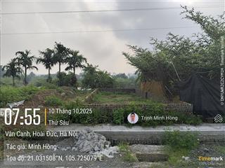 Hàng hiếm 49.5m2 mặt tiền 3.96m hai mặt thoáng khu dịch vụ 4.5ha vân canh. không bốt, giá hơn 9 tỷ