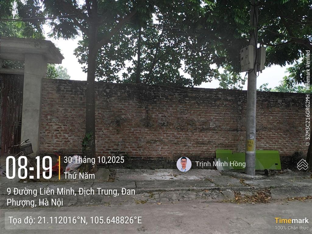 Bán đất đấu giá đan phượng 75m2 mặt tiền 5m oto tránh. bám tỉnh lộ 417 gần nút giao tây thăng long