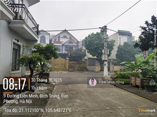 Bán đất đấu giá đan phượng 75m2 mặt tiền 5m oto tránh. bám tỉnh lộ 417 gần nút giao tây thăng long