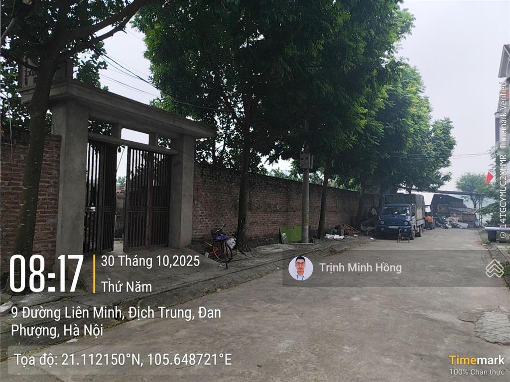 Bán đất đấu giá đan phượng 75m2 mặt tiền 5m oto tránh. bám tỉnh lộ 417 gần nút giao tây thăng long