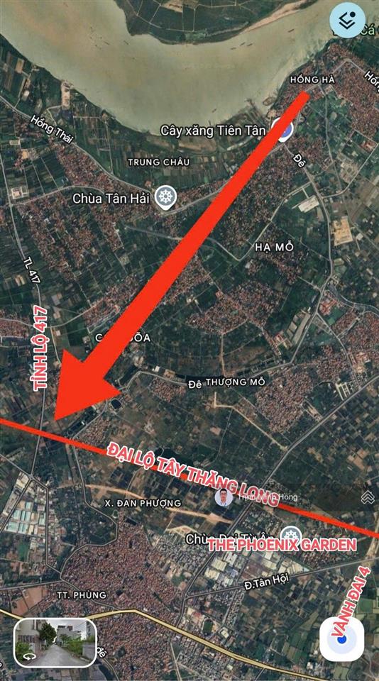 Hàng hiếm 61.6m2 mặt tiền 4.4m 3 mặt thoáng. đất đấu giá đệ nhị, xã phương đình, đan phượng. sđcc