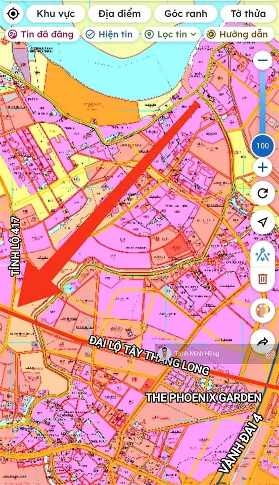 Hàng hiếm 61.6m2 mặt tiền 4.4m 3 mặt thoáng. đất đấu giá đệ nhị, xã phương đình, đan phượng. sđcc