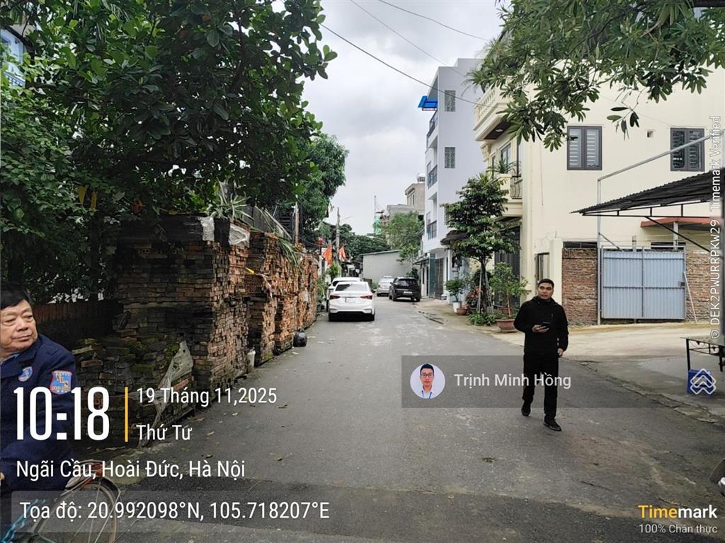 Chính chủ bán 101m2 mặt tiền 9.08m đường oto vào nhà. ngay gần đường trục chính ngãi cầu an khánh