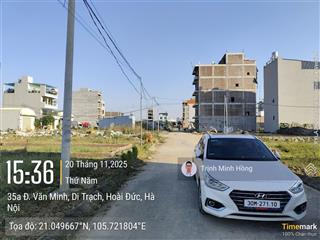 Bán lô hiếm 85.7m2 hai mặt thoáng. đường 9m sau nhà là công viên hinode royal park. đất dv di trạch