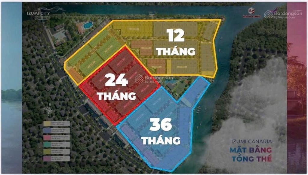 Tiến độ zone 2 thanh toán 24 tháng izumi canaria izumi vị trí góc đường đẹp từ 9 tỷ/căn quá hấp dân