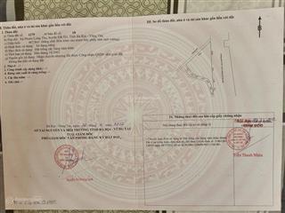 Lô góc 2 mặt tiền đường tỉnh lộ 997, diện tích 468m2, di chuyển đến kcn đất đỏ chỉ 10 phút.