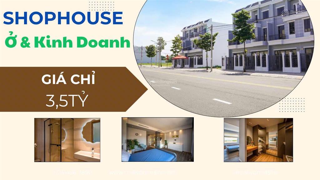 Bán shophouse tạo dòng tiền 25 triệu mỗi tháng, chiết khấu 1 tỷ, trả góp 4 năm, sổ đỏ hoàn công sẵn