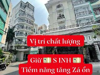 Bán nhà riêng đường lê văn sỹ quận 3, hẻm xe tải, 6 tấm, 9pn khép kín 11tỷ dòng tiền khoán 25tr