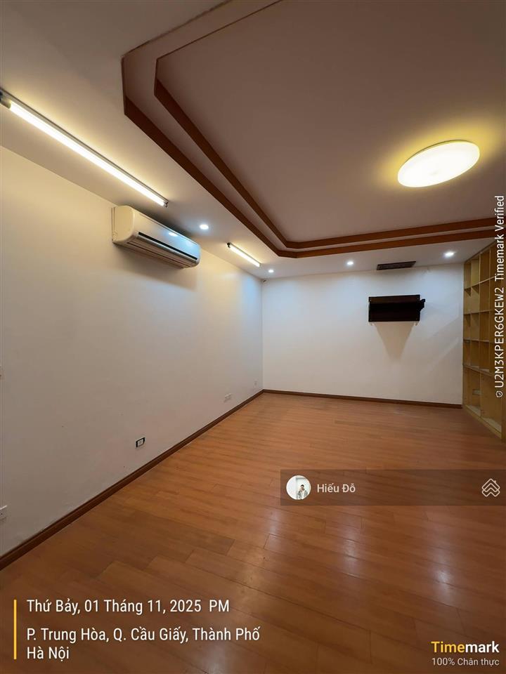 N05 hoàng đạo thuý cho thuê duy nhất 160m2 3n 3wc cơ bản. giá  18tr/tháng. có slot oto hầm