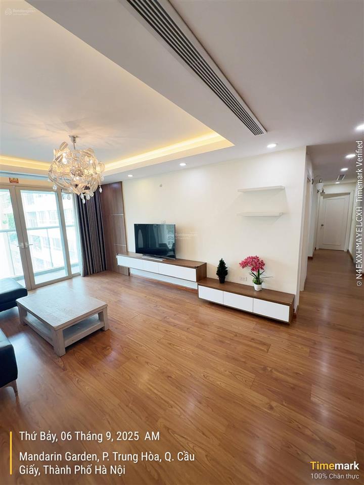 Mandarin garden cho thuê 3 ngủ 2wc 172m2 full nội thất chỉ 25tr/tháng.  đi xem nhà luôn