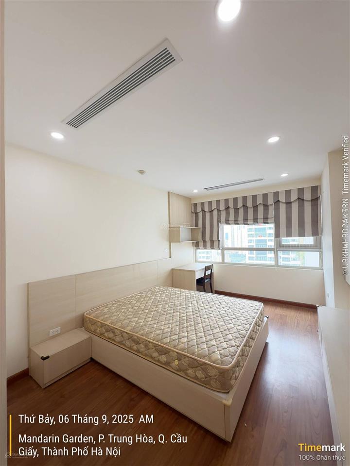 Mandarin garden cho thuê 3 ngủ 2wc 172m2 full nội thất chỉ 25tr/tháng.  đi xem nhà luôn