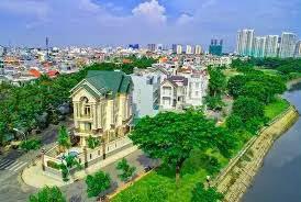Bán lô đất nền nhà phố, bt kdc sadeco ven sông quận 7  dt 5x18m, giá 14,5 tỷ tl