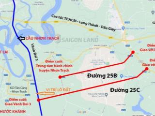 Bán 1 lô đất cln quy hoạch, mặt tiền đường song hành vành đai 3