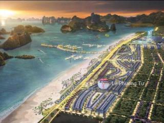 Chỉ từ 1,8 tỷ sở hữu ngay 1 căn lk, biệt thự, shophouse, ngay mặt vịnh bái tử long, sổ đỏ từng lô
