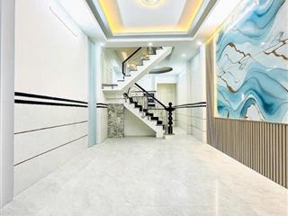 Bán nhà lê văn quới 52m, hẻm xe hơi 6m, 3 tầng đúc mới đẹp vào ở ngay 4pn giá 5,9 tỷ.