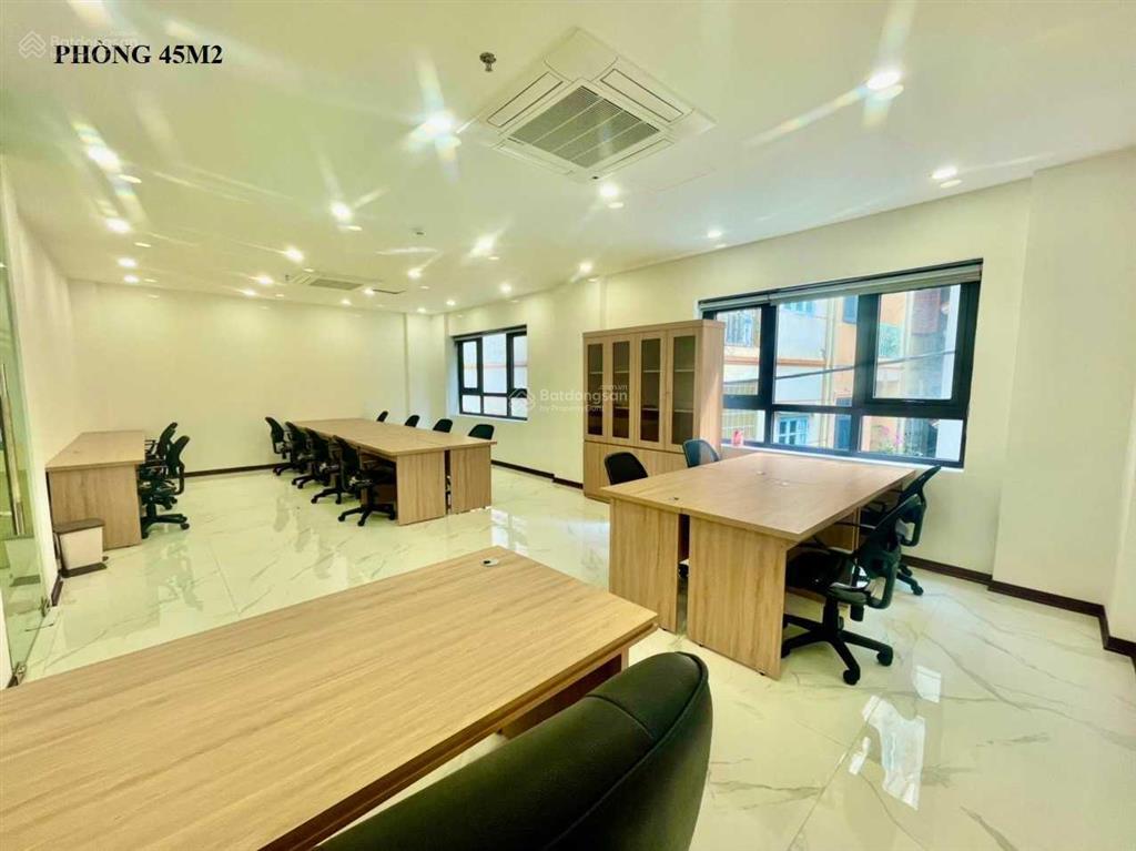 Cho thuê văn phòng trọn gói giá siêu rẻ  đường dương đình nghệ, vp mới tinh, ngoài giờ free 24/24