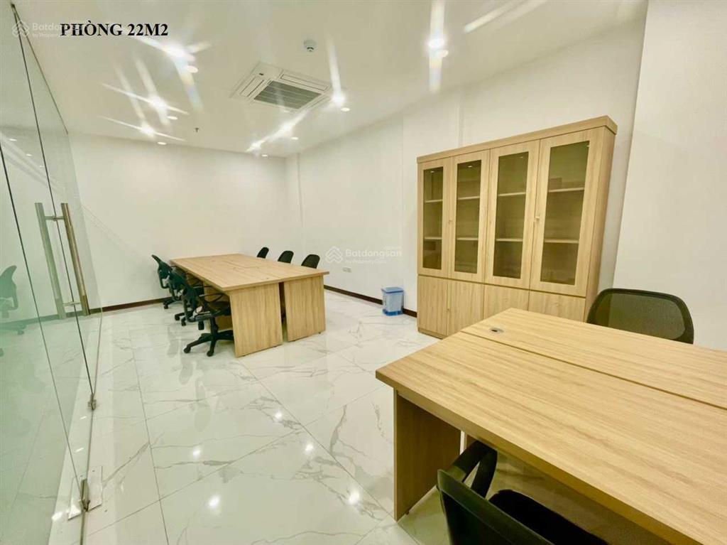 Cho thuê văn phòng trọn gói giá siêu rẻ  đường dương đình nghệ, vp mới tinh, ngoài giờ free 24/24