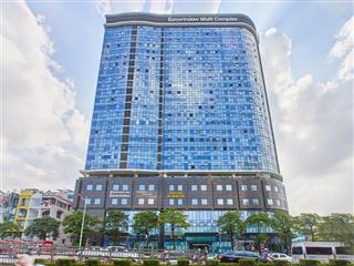 Cho thuê văn phòng full nội thất tại eurowindow multi complex  27 trần duy hưng  ban công thoáng