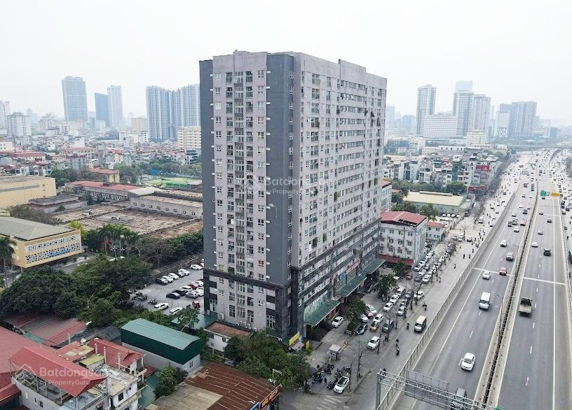 Cho thuê mặt bằng kinh doanh tầng 1, chung cư bắc hà lucky building, số 30 phạm văn đồng  cầu giấy