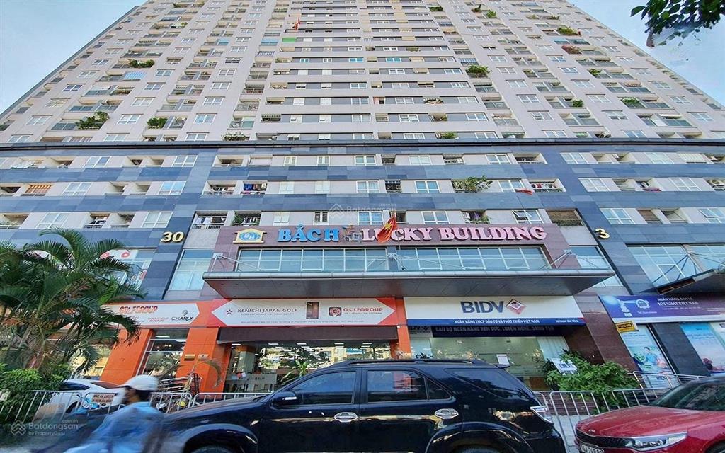 Cho thuê mặt bằng kinh doanh tầng 1, chung cư bắc hà lucky building, số 30 phạm văn đồng  cầu giấy