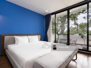 Thuê căn hộ bến thành q.1 ,dạng 1 phòng ngủ & 1 phòng khách balcony sân vườn , gần ngã sáu phù đổng