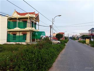 Cần bán 2 lô đất liền kề  mặt tiền 12m  trục chính nam thắng, tiền hải, thái bình (cũ)