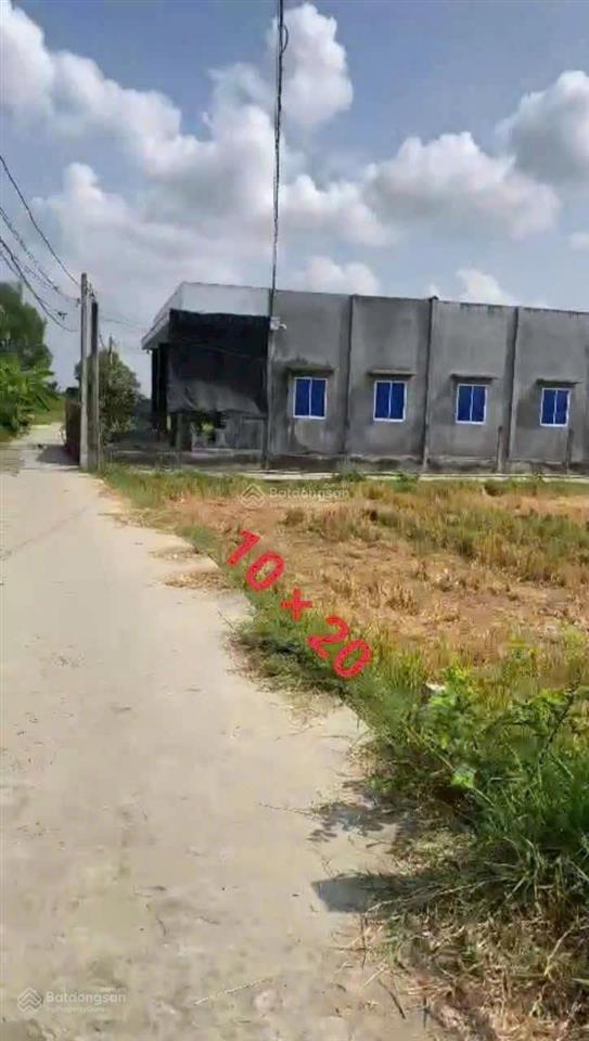 Đất thổ giá rẻ tl 833 , p5 tp tân an đầu tư sinh lời full thổ cư ngay