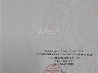 Đất thổ giá rẻ vành đai, p5, tp tân an, long an hướng tây nam giá 1,550ty