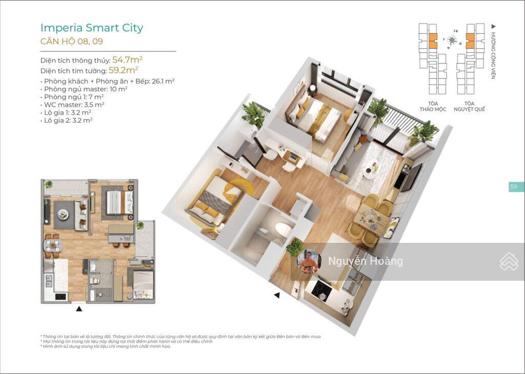 Bán nhanh căn hộ tại sola park, 2pn, 55m2, 4 tỷ,  0365 691 ***