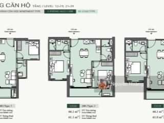 Bán căn hộ tại lumiere evergreen, 2pn, 58m2, 5.3 tỷ,  0365 691 ***