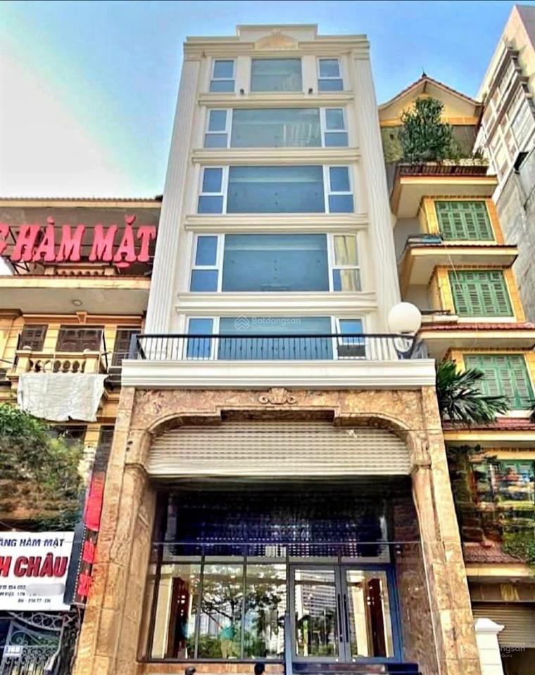 Rẻ có 102! mặt phố tô vĩnh diện 8 tầng 1 hầm mới cứng 130m2*9t thang máy, mt 6m kd dt 1.5 tỷ/năm