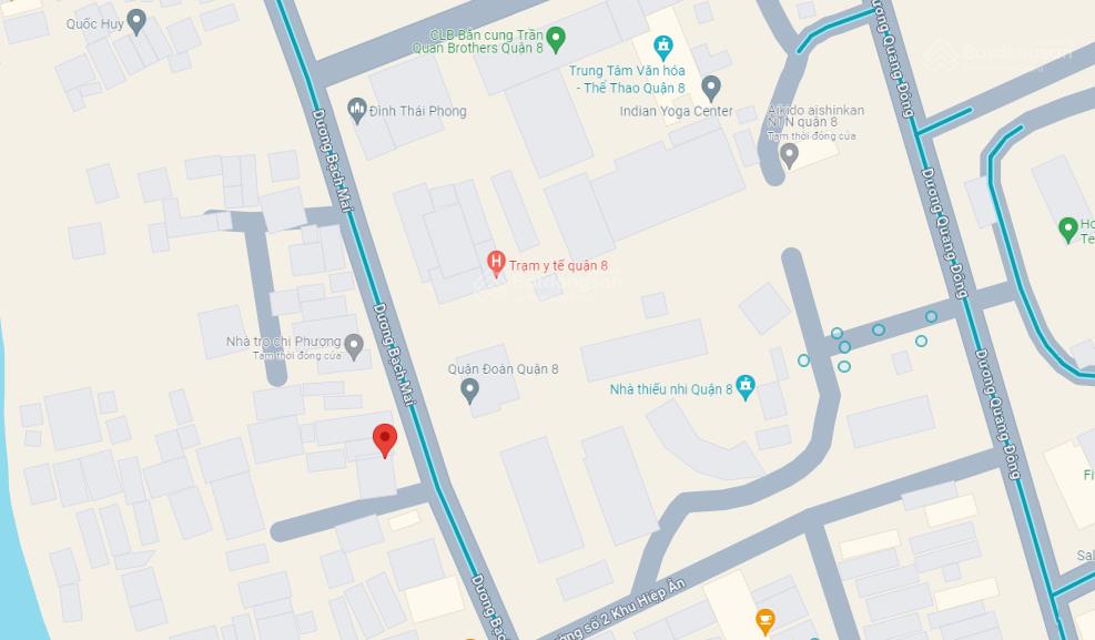 Bán nhà dt như sổ =91.6m2, hxh dương bạch mai, p. 5 q8, gần ubnd, nhỉnh 4 tỷ, chủ bán về quê ở