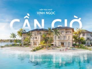 Mở bán dòng biệt thự song lập vinhomes green paradise cần giờ