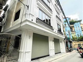 Bán nhà mặt ngõ lô góc 18,5 tỷ 50m2 7 tầng mt 4,7m vỉa hè ô tô tránh kinh doanh đội nhân ba đình