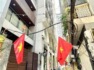 Bán nhà dòng tiền 2 thoáng sát phố 130tr/th 55 tỷ 110m2 7 tầng mt 5,5m gara ô tô liễu giai ba đình