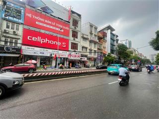 Bán đất mặt phố 29 tỷ 45m mặt tiền 6m vỉa hè ô tô tránh kinh doanh lạc long quân tây hồ