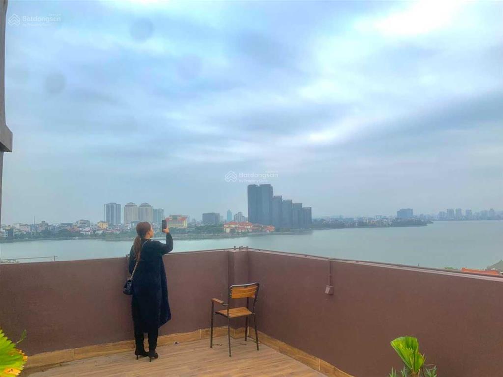 Nhà dòng tiền 240 triệu/tháng view hồ gara ô tô 53 tỷ 120m2 10 tầng mặt tiền 8m nhật chiêu tây hồ