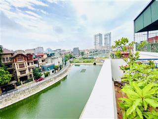 Bán nhà phố cổ ngọc lâm thông hồng tiến  view hồ  3 mặt thoáng  ô tô thông  mt 5,2m  đầu tư