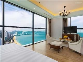 Bán căn góc 2 mặt đều view biển 50m2  1pk + 1pn tại vinpearl condotel nha trang giá 2,4 tỷ bao phí