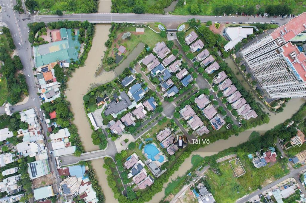 Đơn lập view sông, thêm 100m2 công viên 312m2, thô 65t, nt 68t