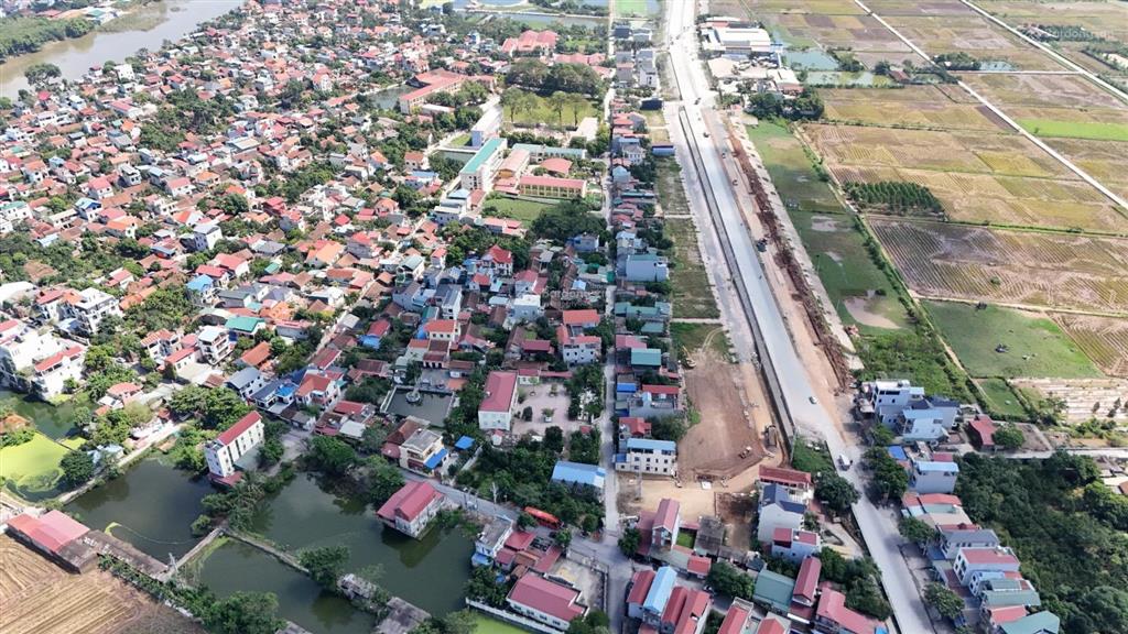 Bán đất ứng hòa sổ đẹp 2 mặt tiền trục quốc lộ 21b  30m, ô tô tránh k. doanh tiềm năng tăng giá