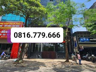 Bán tòa văn phòng mặt phố vũ tông phan dt 330m2, hàng hiếm tại thanh xuân, doanh thu 6 tỷ/năm