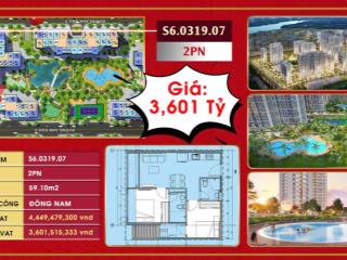 Cắt lỗ 2n ký mới chủ đầu tư rẻ nhất vinhomes grand park giá 3,6 tỷ phân khu origami,  0987 086 ***