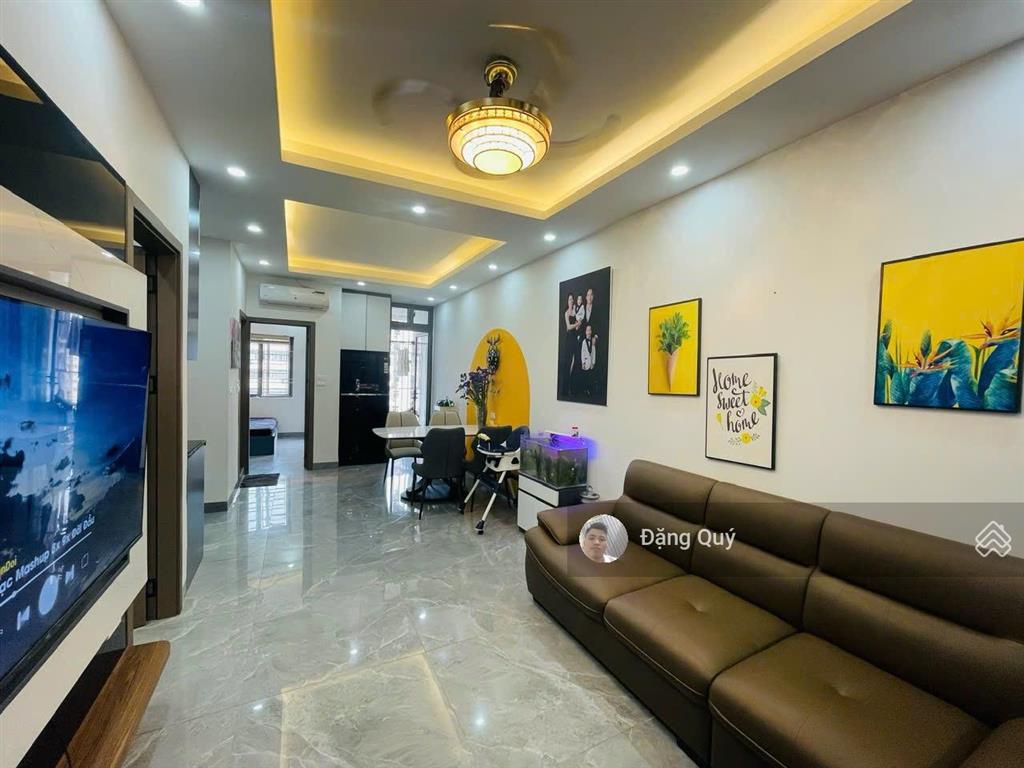 Tôi bán căn hộ b6a nam trung yên, 60m2 thiết kế 2 ngủ tầng trung full nội thất đẹp giá 5tỷ