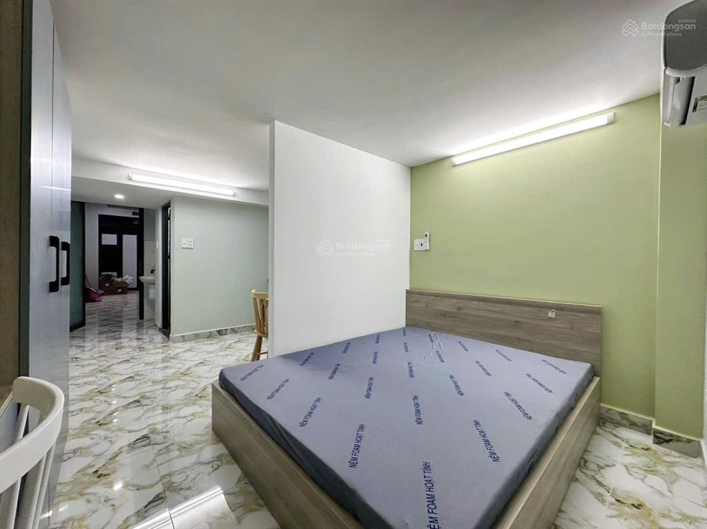 Cho thuê căn hộ stu  1pn, 45m2 full nội thất, có ban công khu vực q1  bt. an toàn pccc, nt mới